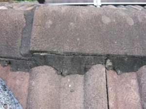 Is your ridge capping looking old with cracks in the pointing?